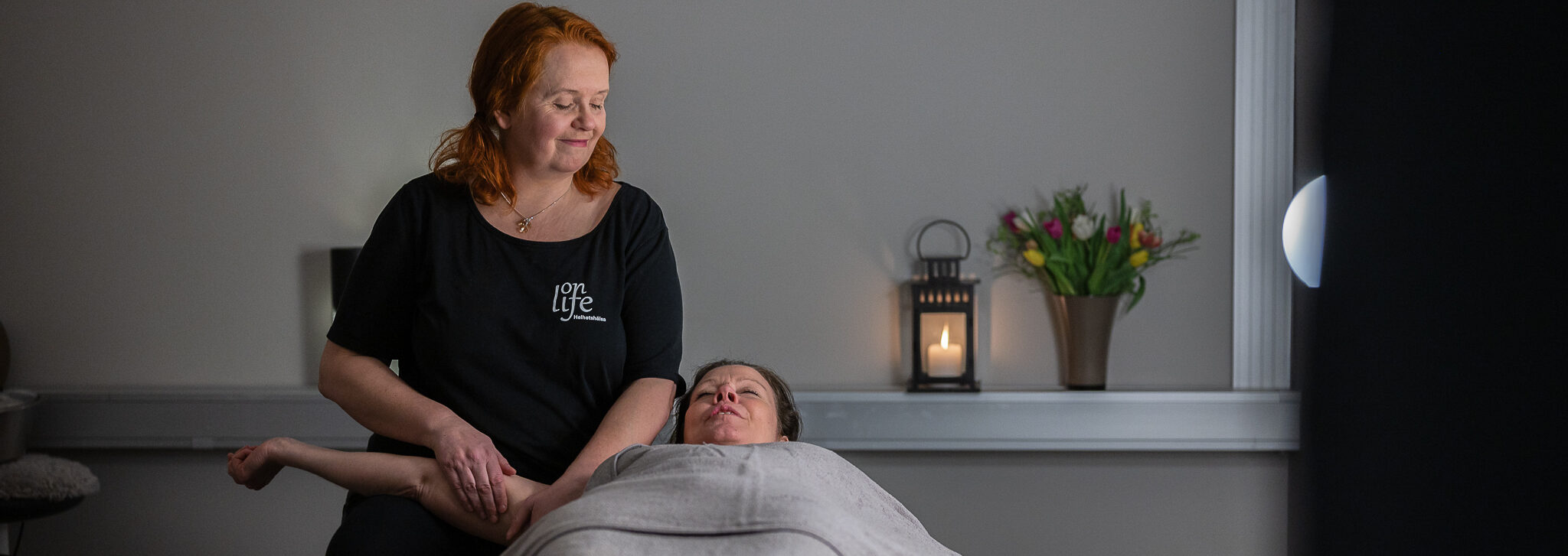 Massagebehandling på OnLife Hälsostudio